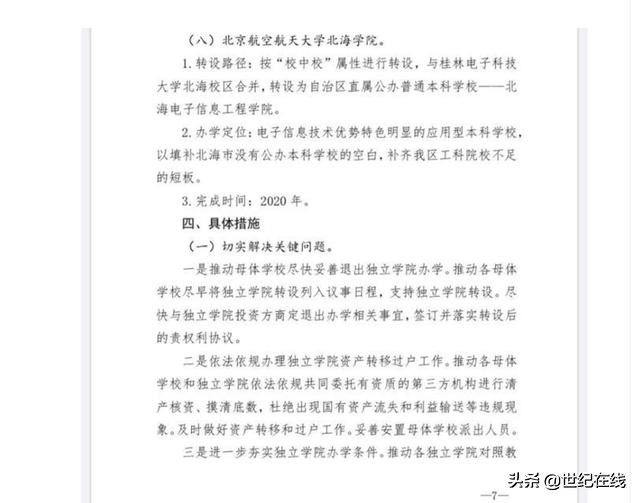 独立学院改制转型,独立学院转制成民办