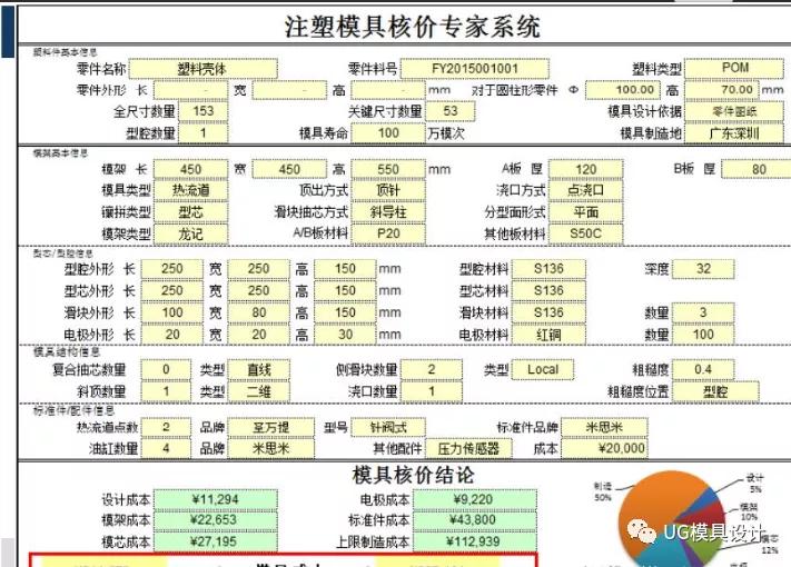 模具报价成本核算网站,模具报价计算公式大全