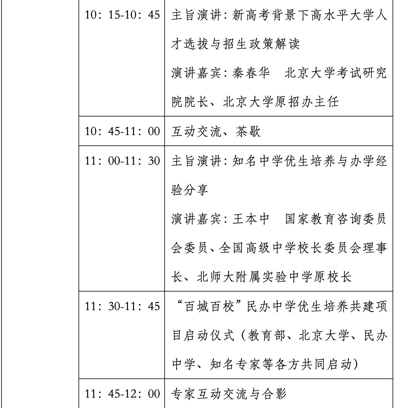 民办学校高峰论坛,新高考共谋破局