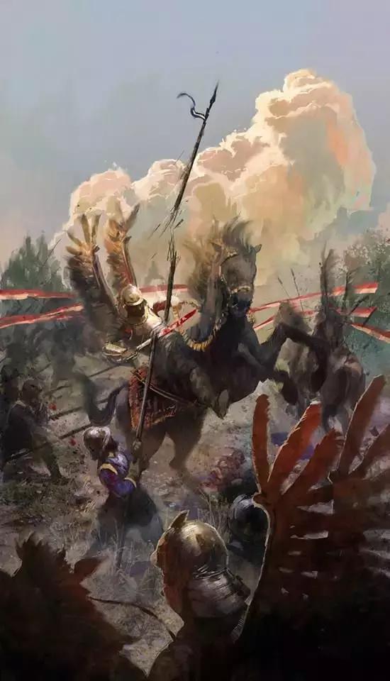 波兰翼骑兵冲锋,战意波兰翼骑兵和匈牙利骑兵对比