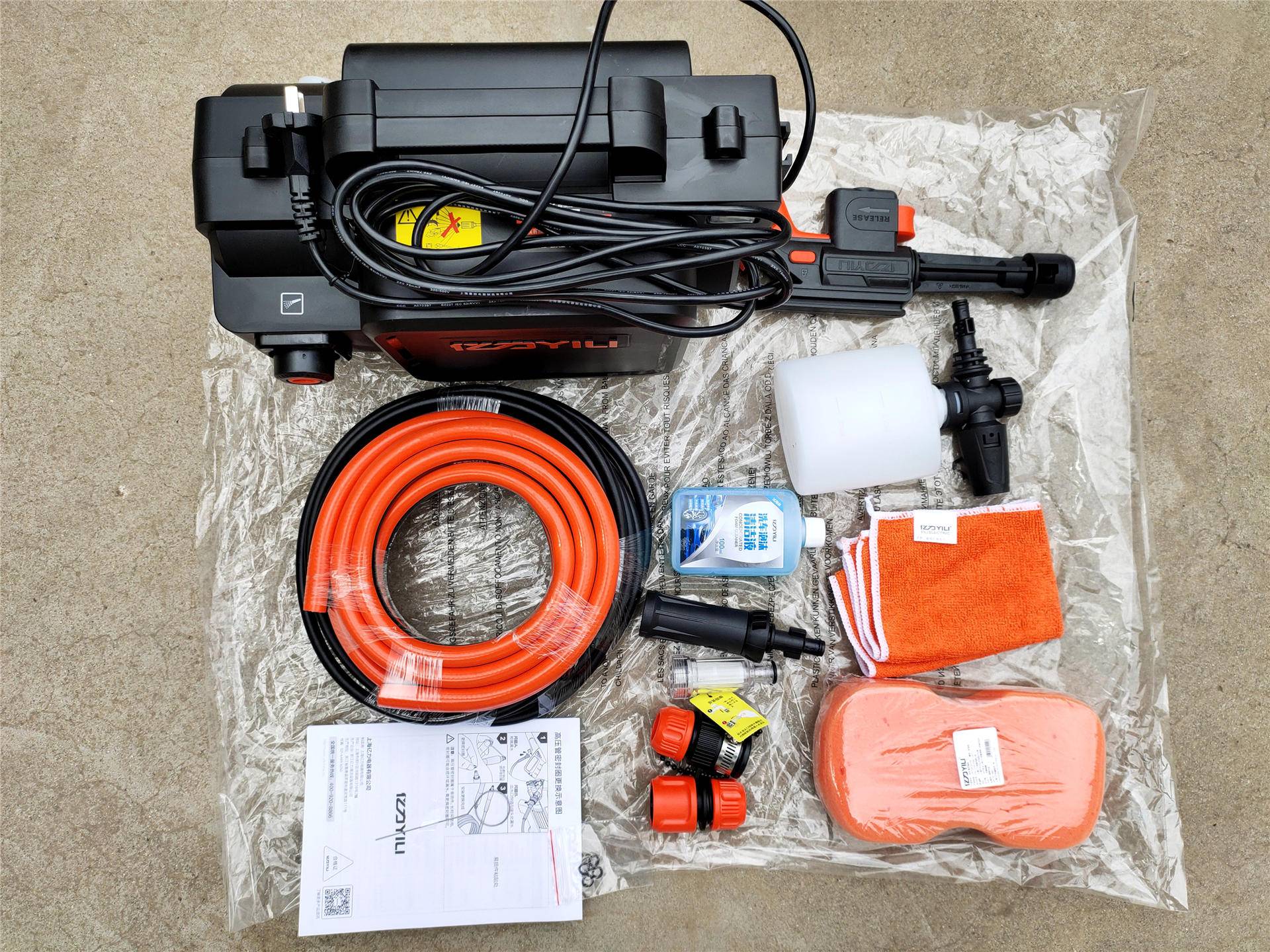 从设计看品质，200斤强劲高压加持，亿力高压洗车机到底值不值？