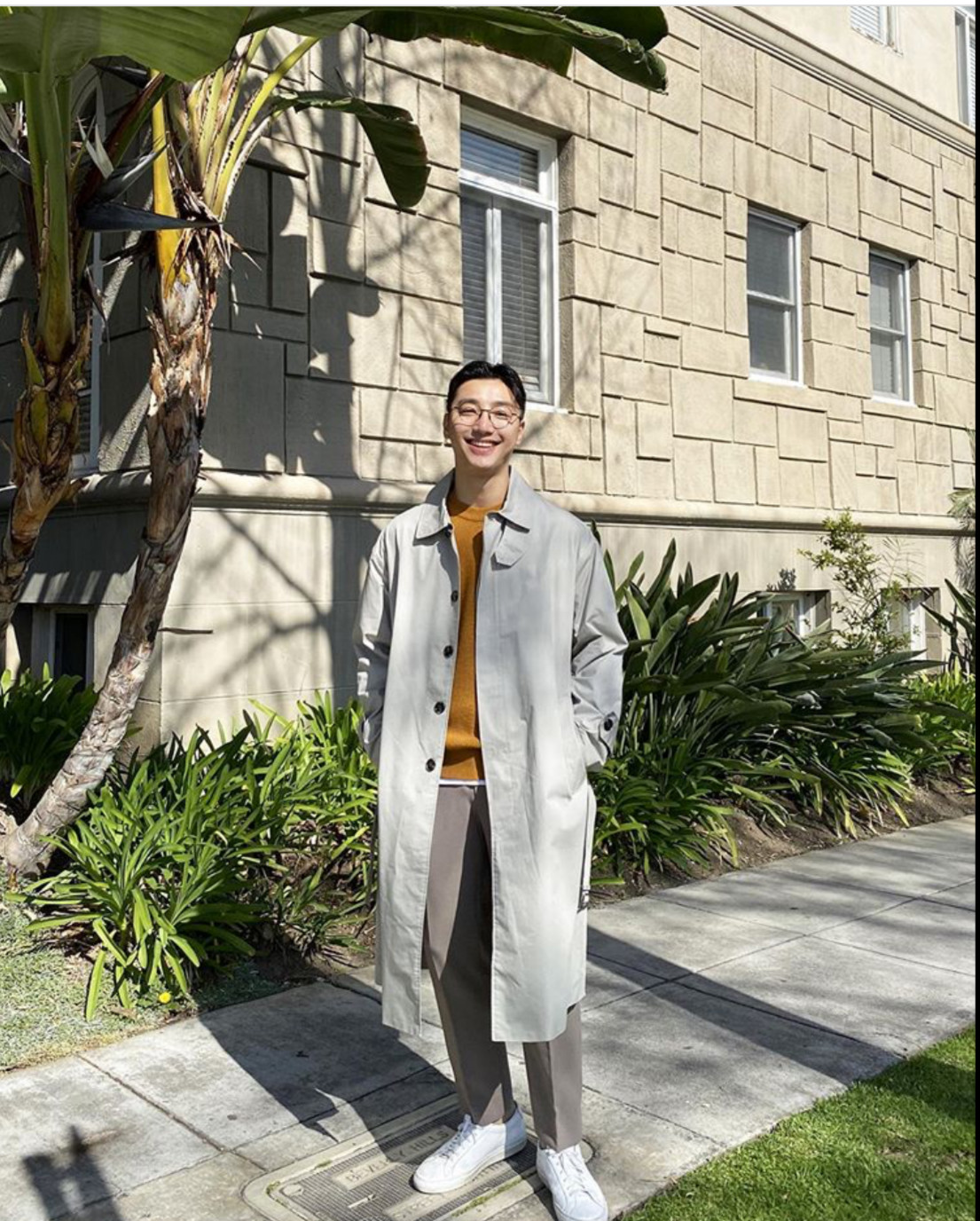 韩国小哥哥风衣穿搭,风衣穿法韩国