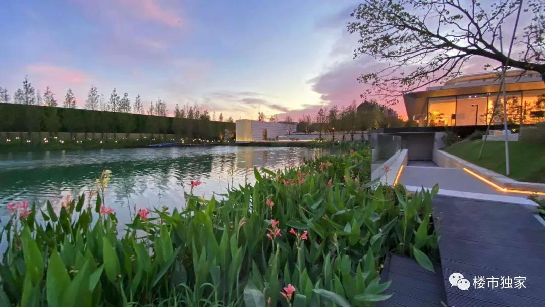 虹桥万科一线湖景房,万科145平叠墅