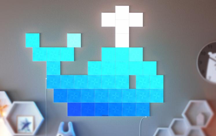 颠覆你认知的路灯,nanoleaf智能方块灯套装体验