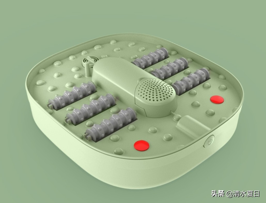 养生泡脚盆可折叠,足浴养生泡脚盆