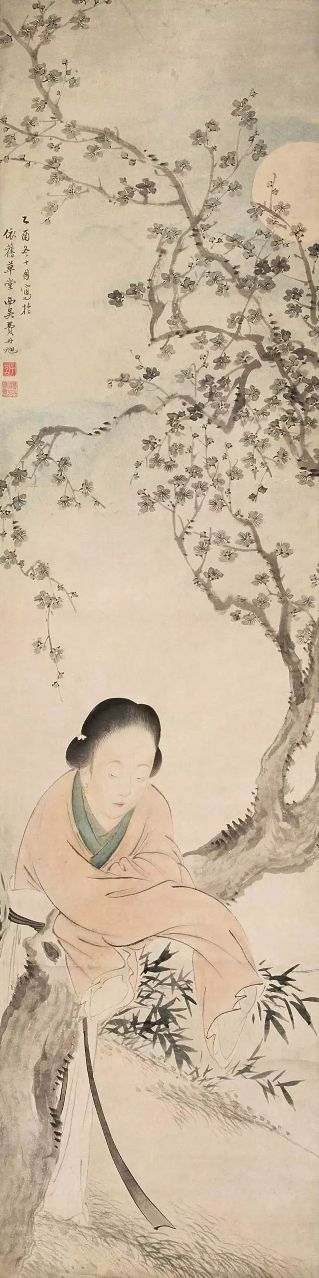 能懂他的，只有画中这些美人儿