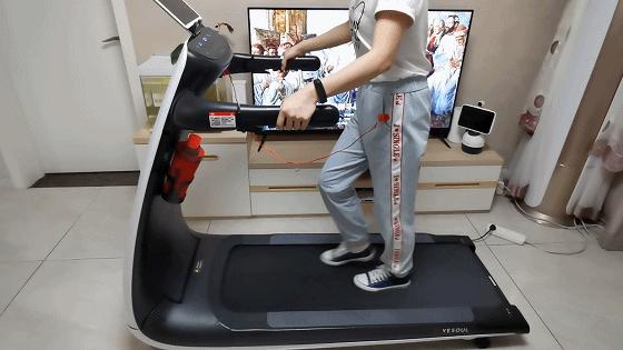 野小兽p30跑步机稳定性怎么样,野小兽折叠跑步机细节展示