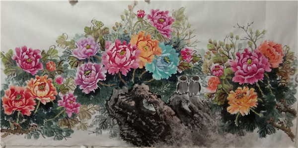 画家王占海花鸟作品欣赏,画家李海泉花鸟画作品欣赏