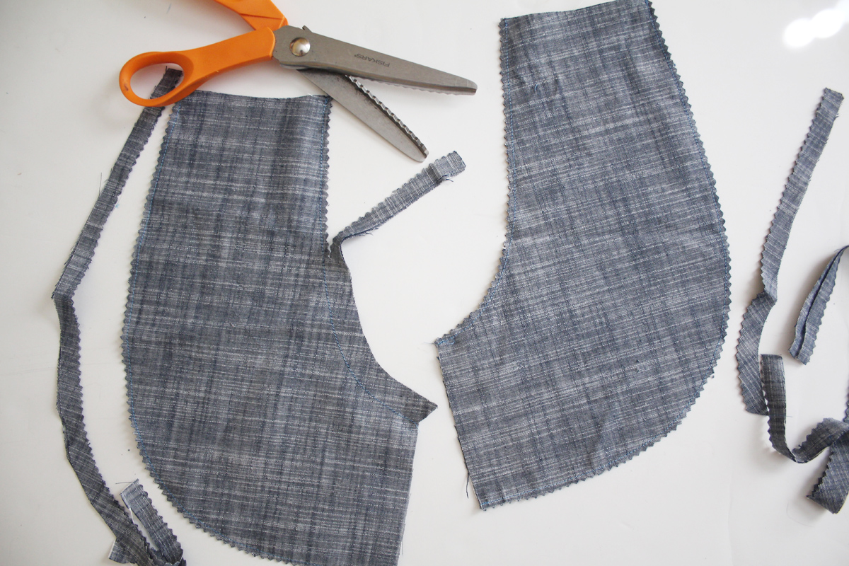 做口袋贴片,斜袋裤子口袋缝制视频技巧