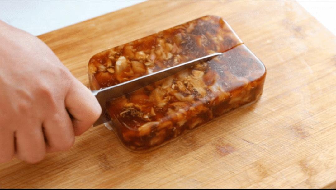 养颜猪蹄冻,自制猪蹄冻有些软怎么办