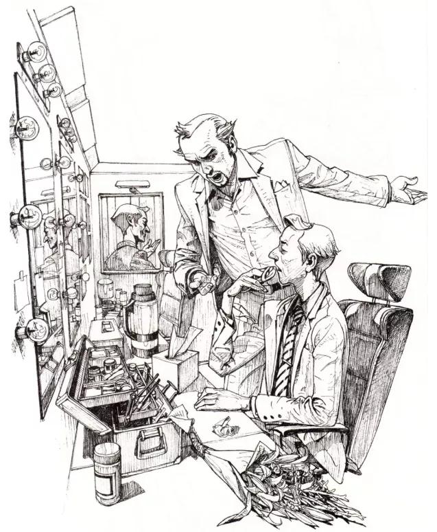 实用的针管笔手绘黑白自创画教程,针管笔绘画完整版