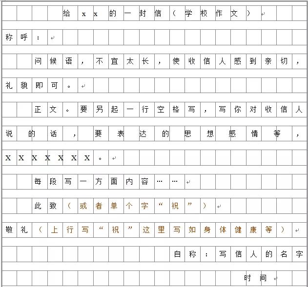 应用文写作格式及范文100字怎么写,各类应用文写作格式及范文初中