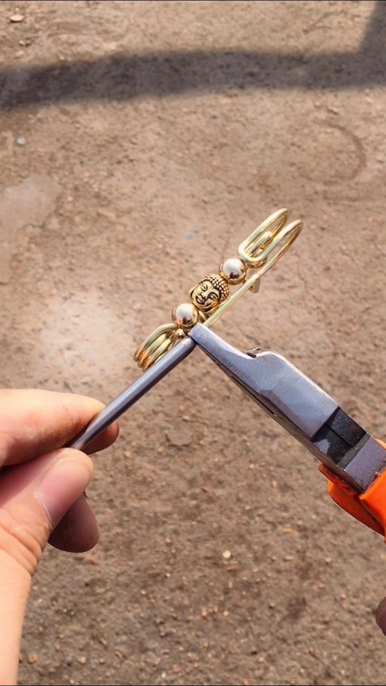 小鸟钥匙扣用珠子8毫米,小鸟钥匙扣盘丝工具制作