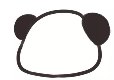 儿童画画教程3-6岁简笔画熊猫,猴子大象小鸟老虎熊猫的简笔画