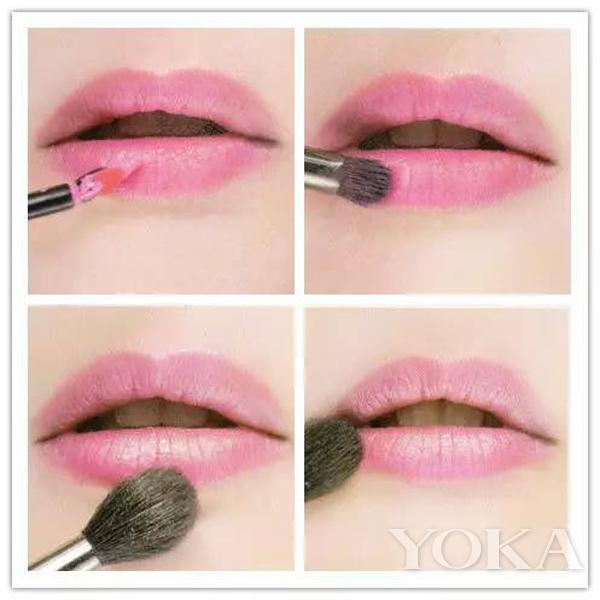 林允化妆后,林允好看的唇妆