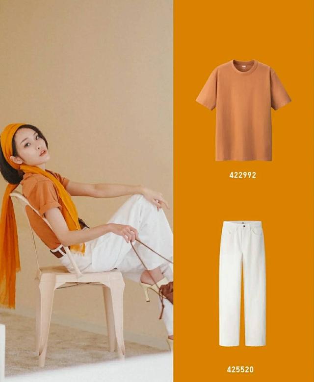 直筒裤穿搭优衣库,优衣库细条纹裤的最佳搭配