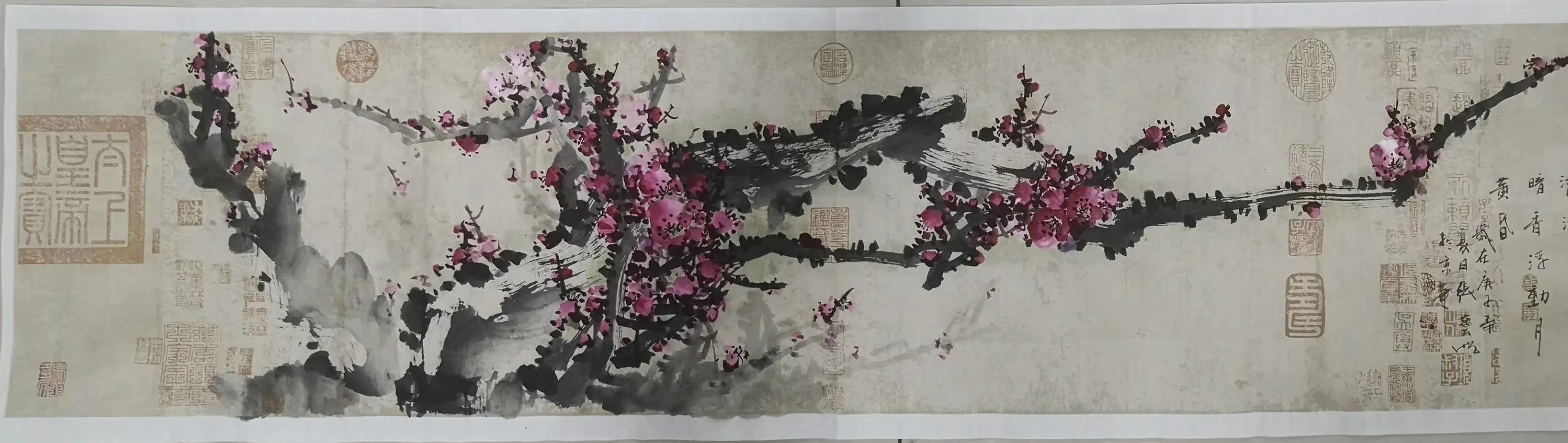 张思燕花鸟画精品欣赏,张艺书法作品欣赏