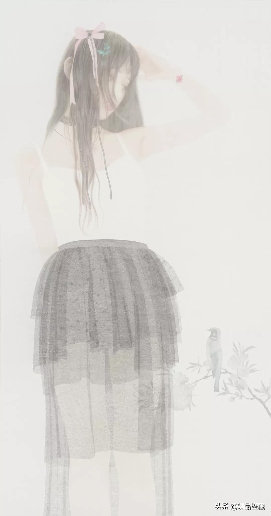 徐华翎工笔,徐华翎工笔没骨画