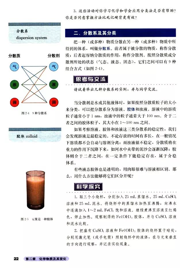 人教版高中化学必修1教案,高中化学必修二电子课本在线阅读
