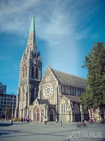 新西兰基督城城市风景,新西兰基督城风景漫步