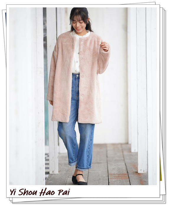 草绿茧型大衣怎么搭配好看,羊毛大衣各种颜色穿搭