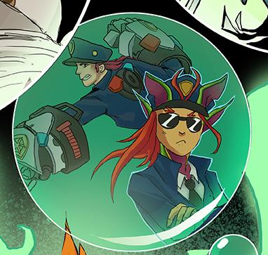 lol水晶玫瑰皮肤婕拉,lol漫画婕拉