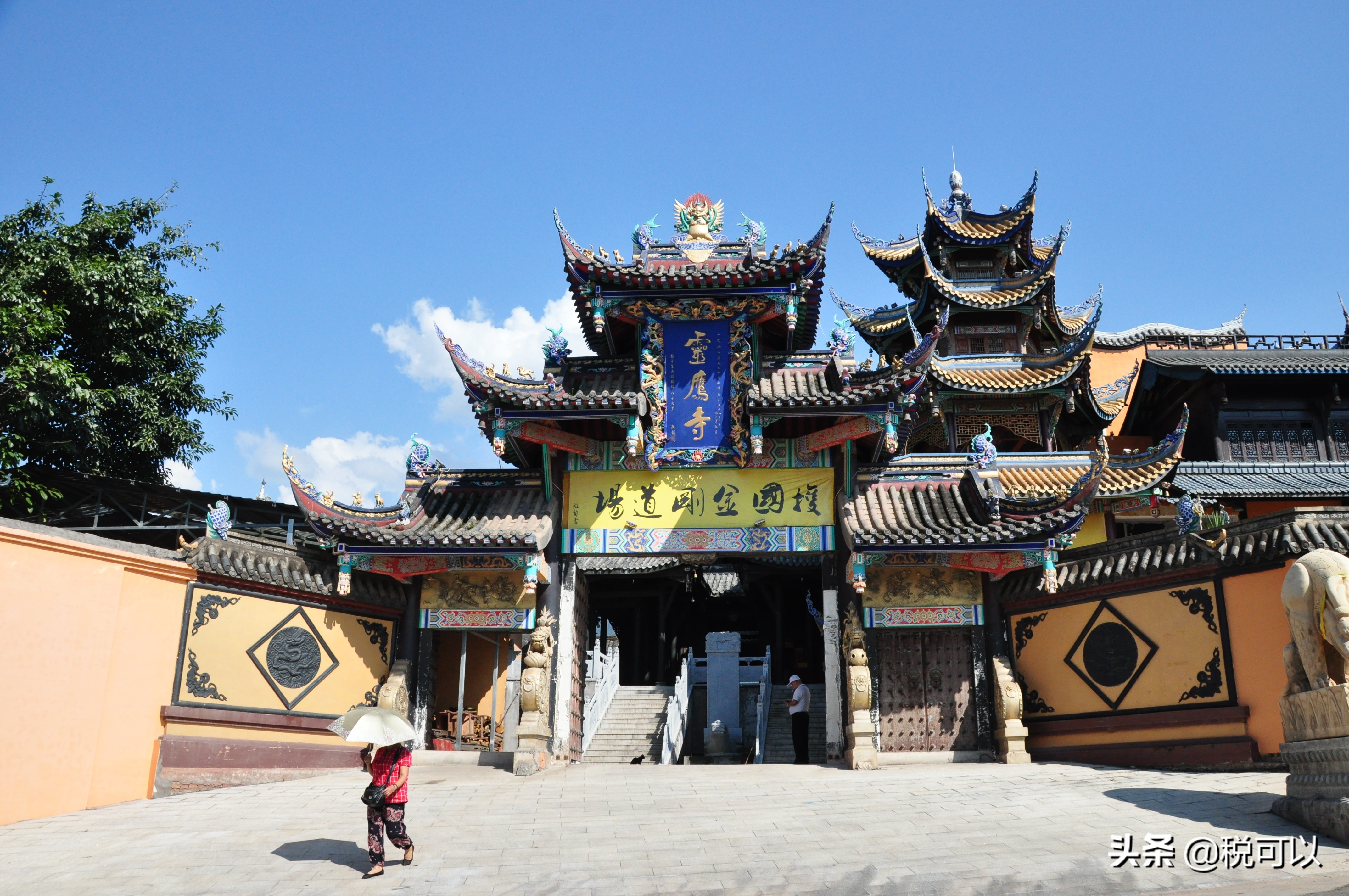 西昌灵鹰寺在哪里,邛海边上的灵鹰寺