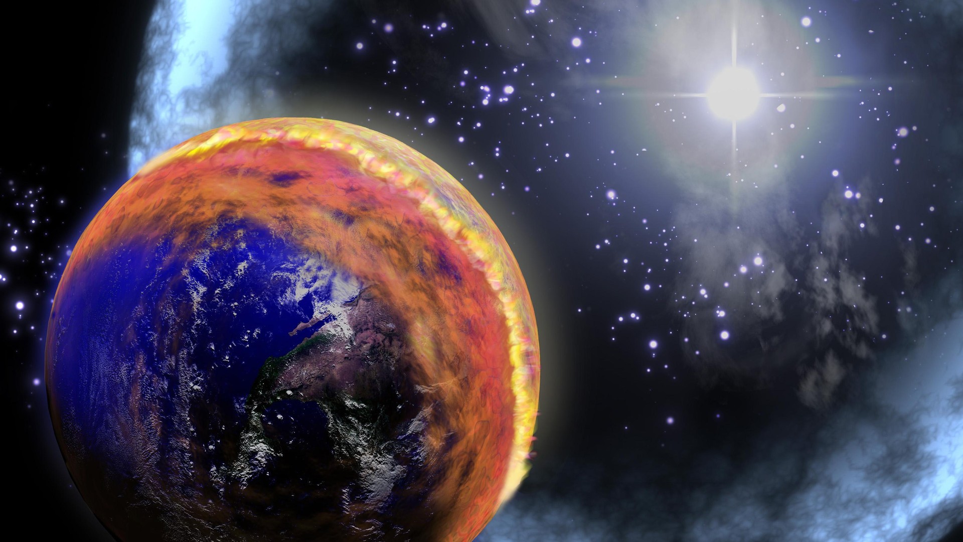 死星！科学家发现宇宙中最强大的爆炸，百万年前曾引发大灭绝