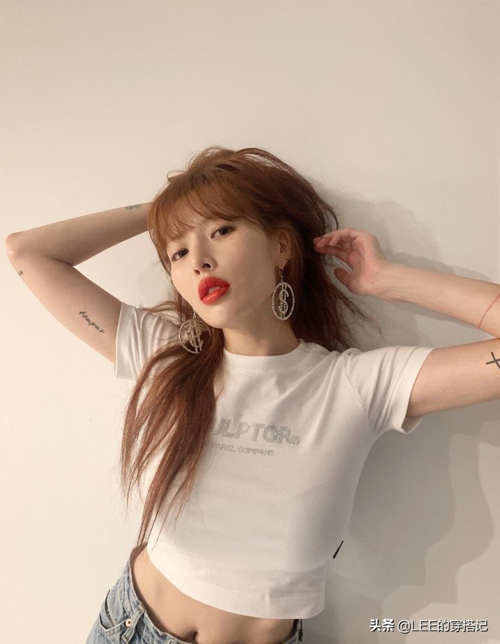 原来你是这样的泫雅，可可爱如美少女，也可性感到挪不开眼