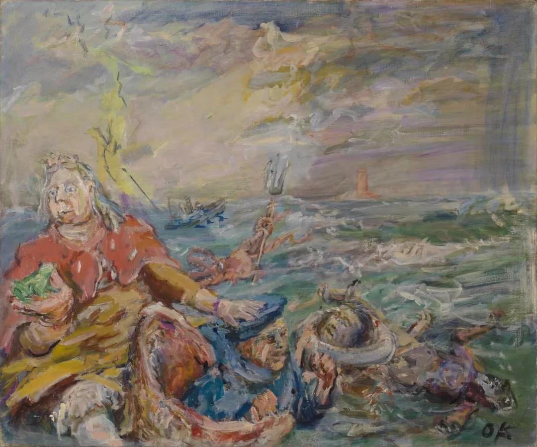 他是表现主义奇才,作品异怪诉出人性同时也是雕塑家剧作家,诗人