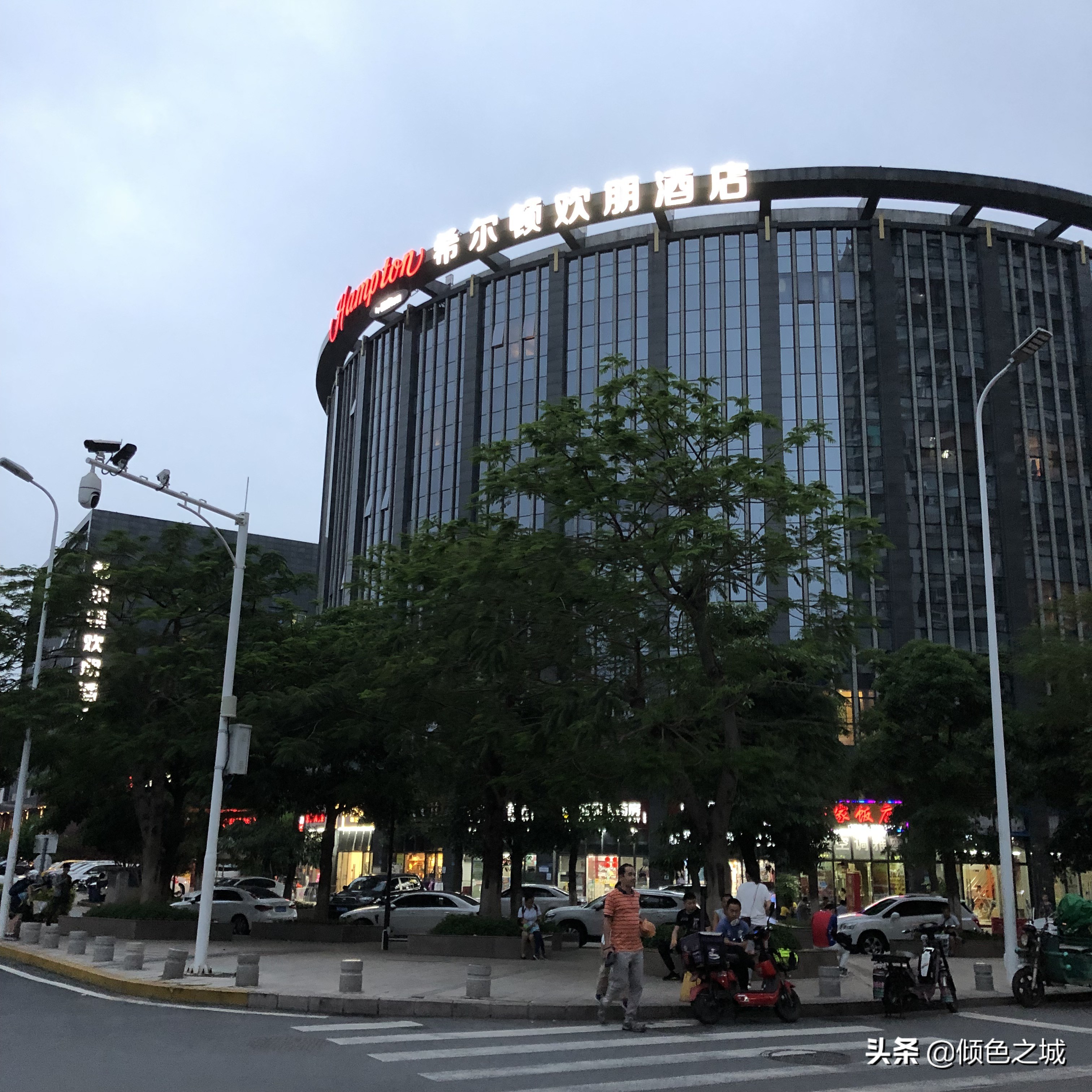 厦门希尔顿酒店效果图,希尔顿欢朋酒店设计图