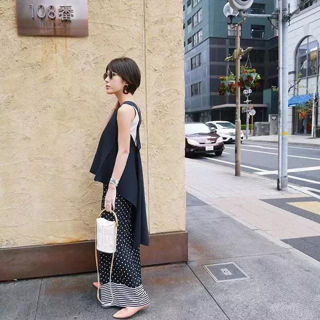 最时髦的孕妇穿搭,日本妈妈精致穿搭