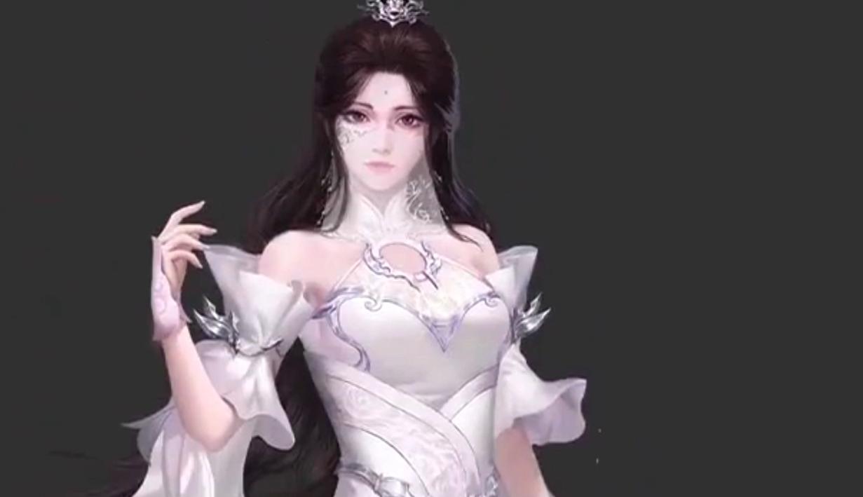 完美世界云曦月婵建模,完美世界月婵新建模穿战甲