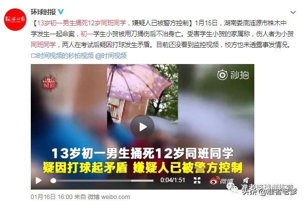 学生打篮球起争执被家长砍死,湖南中学生篮球打架