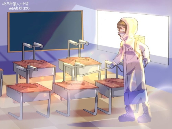 春天的画儿童水彩作品,春天的画儿童燕子