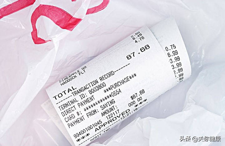 减少环境激素影响，接触购物小票，要有正确姿势