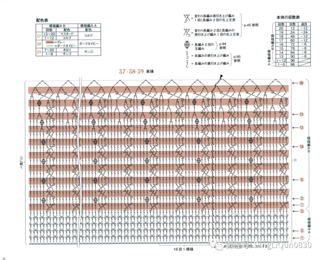 2020年冬季帽子的钩编教程,喜庆帽子围巾钩编