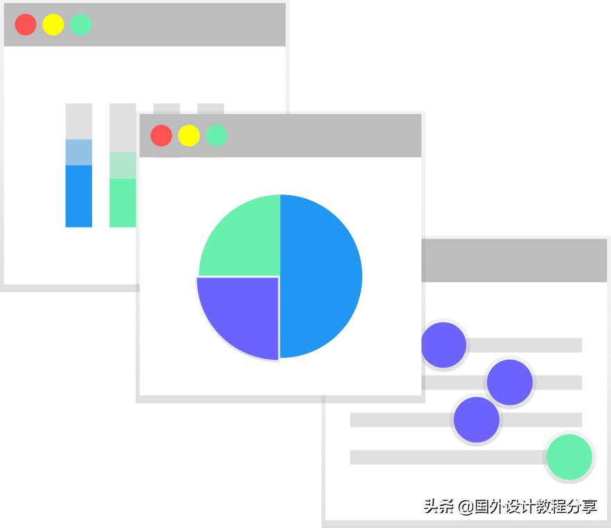 扁平矢量插画教程,矢量扁平插画怎么画