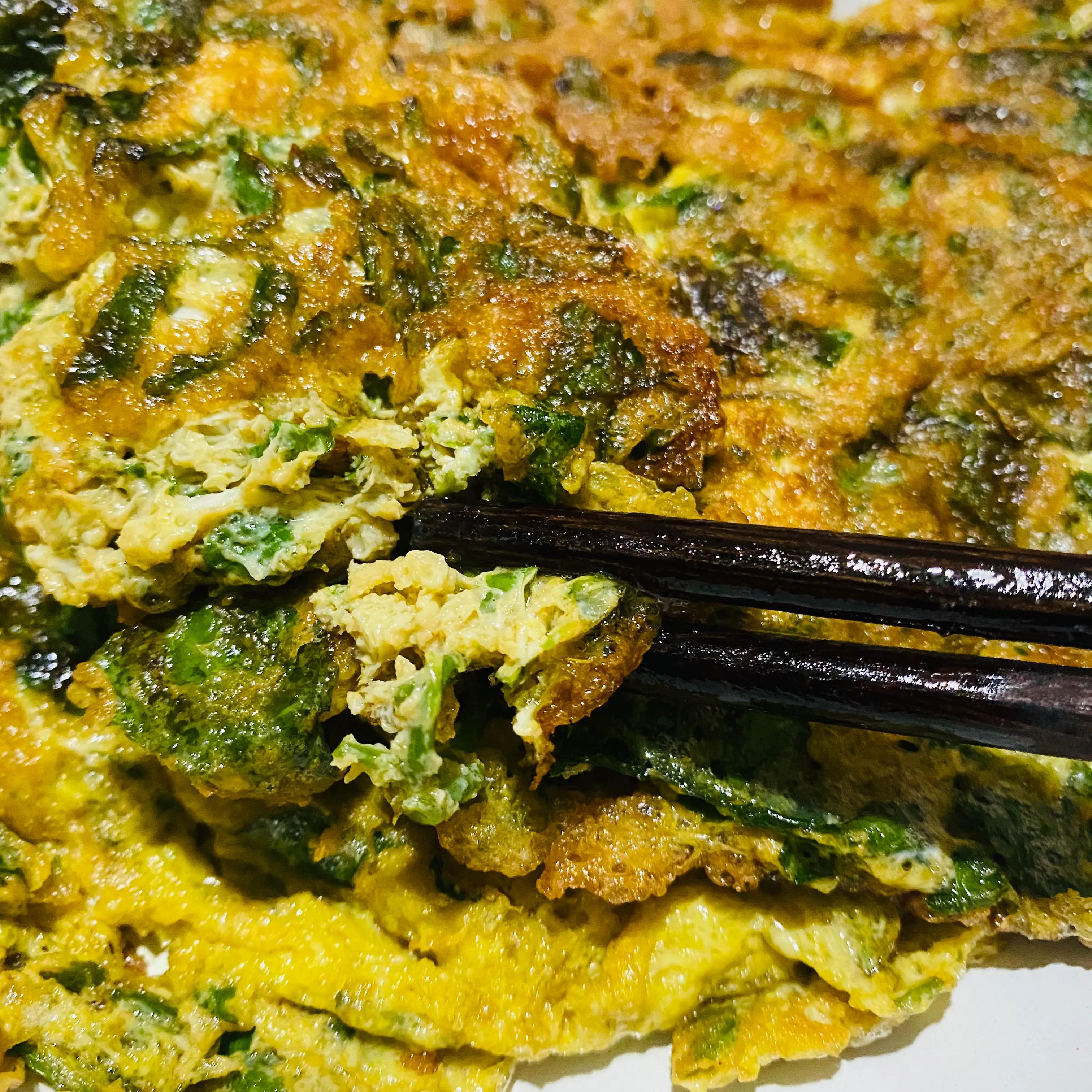 潮州著名海蛎煎,潮汕人老菜脯煎蛋做法