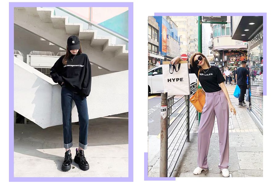 显瘦裤子女胯宽腿粗秋冬,胯宽腿粗屁股大穿什么裤子显瘦