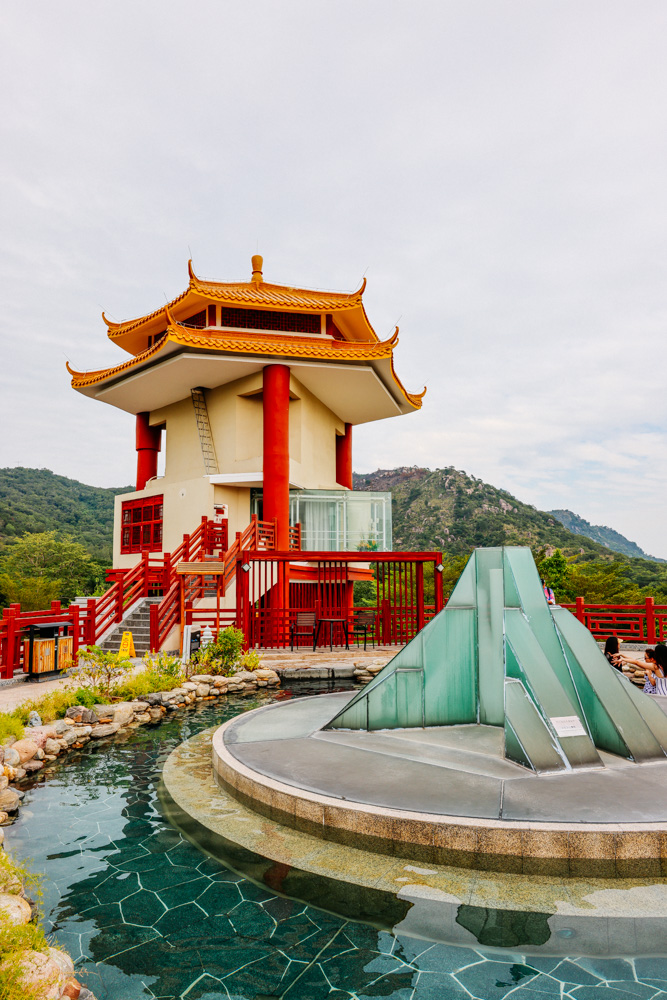 天气冷了去温暖的地方玩,潮州东山湖温泉度假村