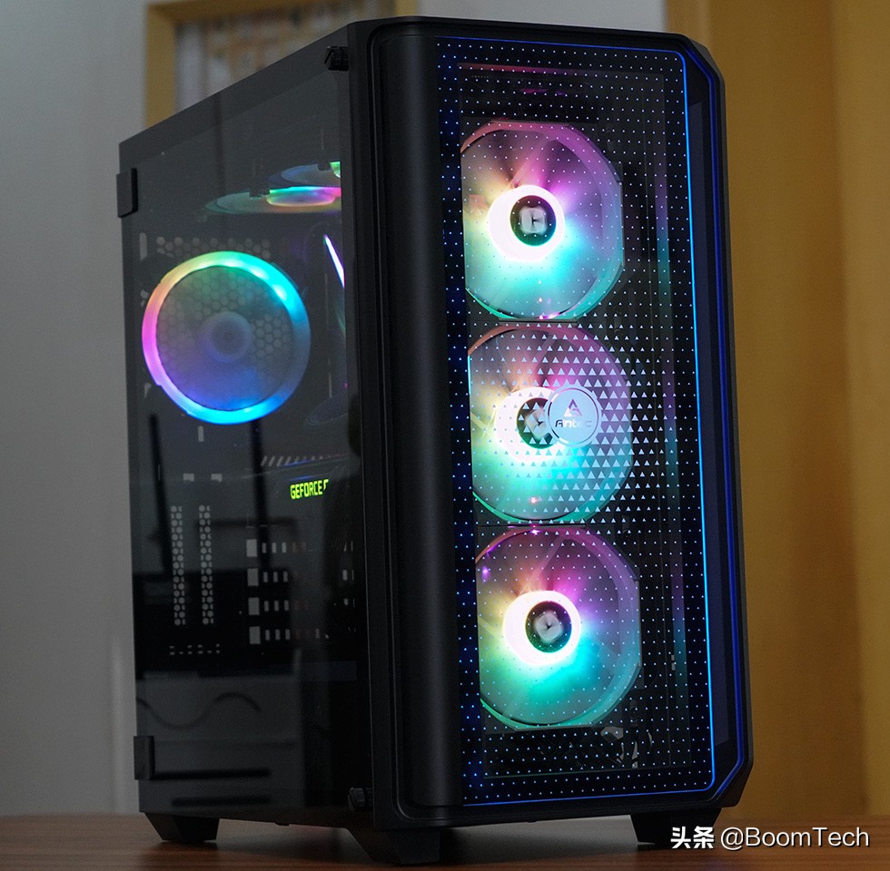 不对称设计点缀安钛克NX1000机箱体验