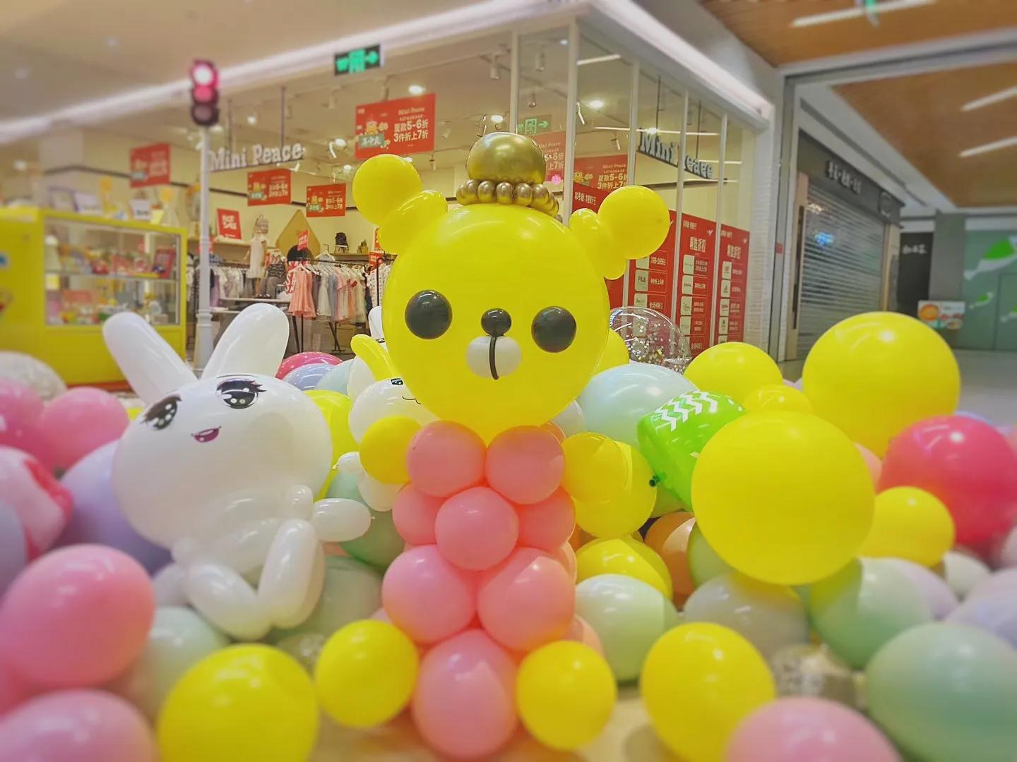 6.1儿童乐园气球布置,儿童气球布置生日派对附近