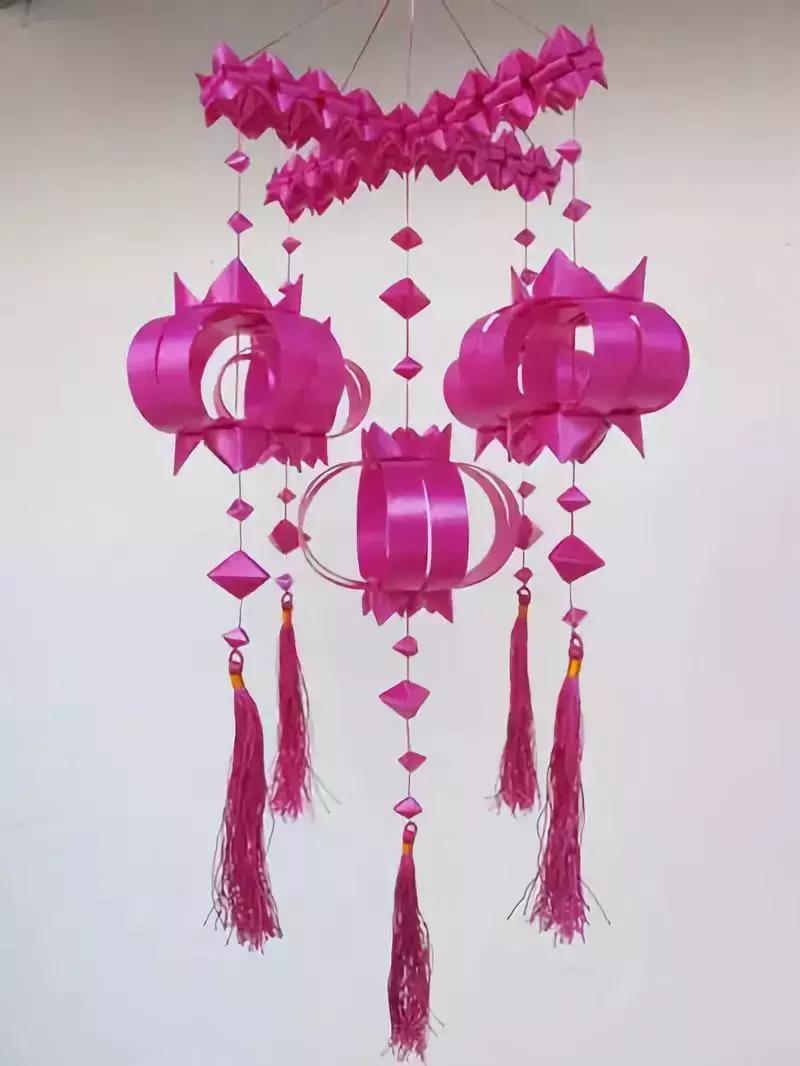 90年代折风铃详细教程,80后的风铃怎么折