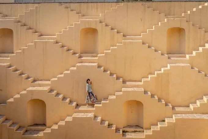 印度这座老城，房子都是粉色，去亚洲最豪华电影院只要几十元