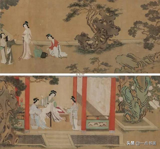 明仇英拍卖60亿的作品,明仇英桃源仙境图临摹