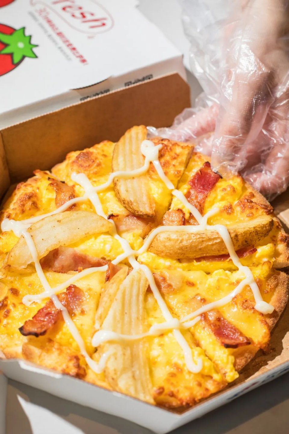 9寸精选芝士比萨,芝士双倍比萨