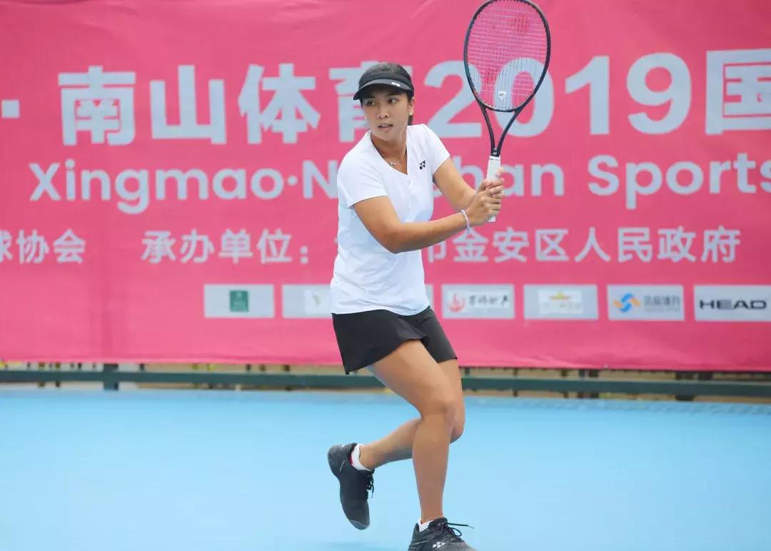 2019国际网球金安公开赛女单比赛激战正酣！