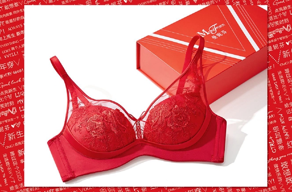 曼妮芬25周年礼,曼妮芬鸿运红套装