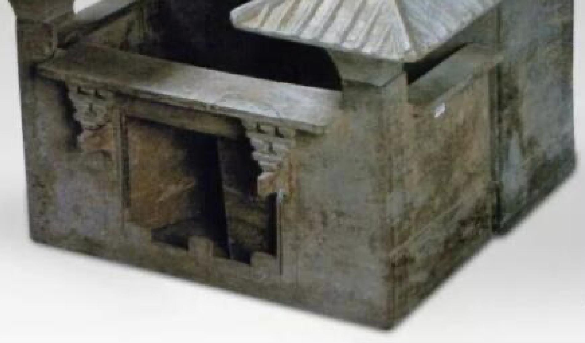 古代实木大门对比现代防盗门,汉代防盗门图片